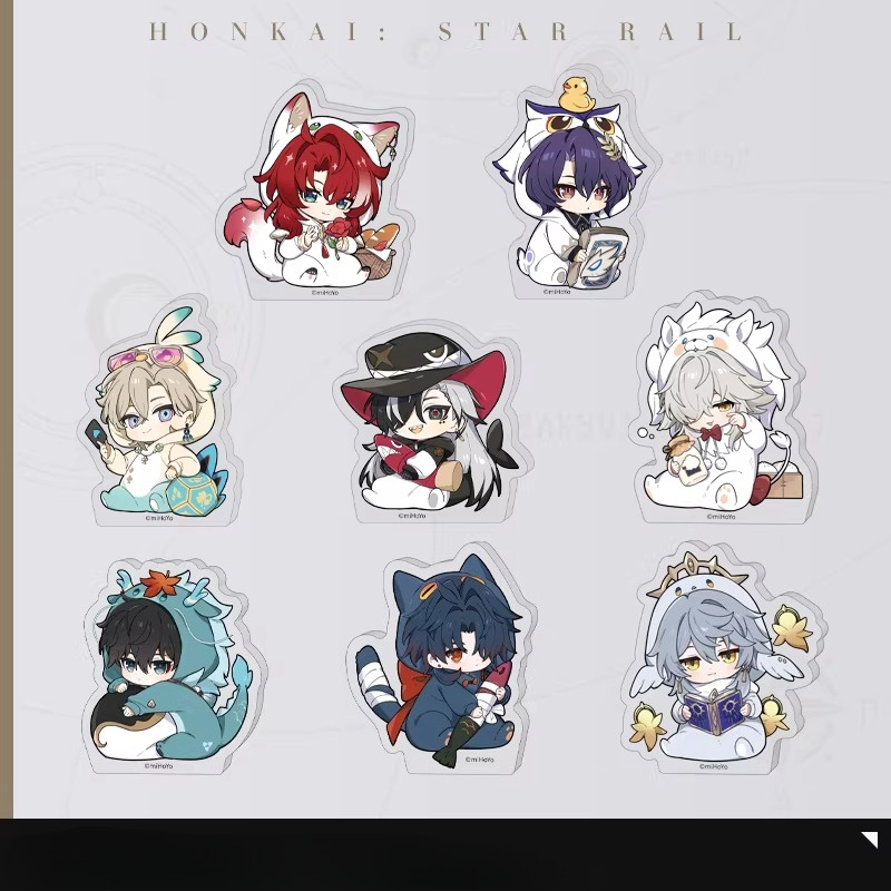 Desk Accessories - Мини-акриловая подставка Honkai Star Rail, фигурка
