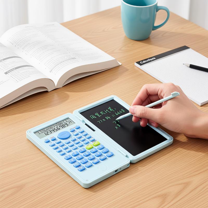 Scientific Calculator For Secondary School - Портативный научный калькулятор 2-в-1 с складным