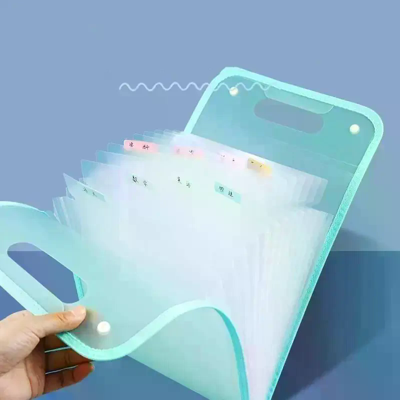 Expandable Accordion File Folder 13 Pockets - Папка-органайзер с 13 отделениями формата А4