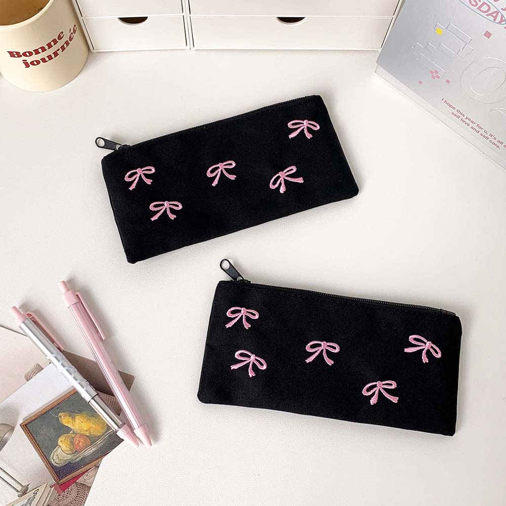 Сумка для канцелярских принадл – обзор и цена Aesthetic Large Pencil Case Pouch