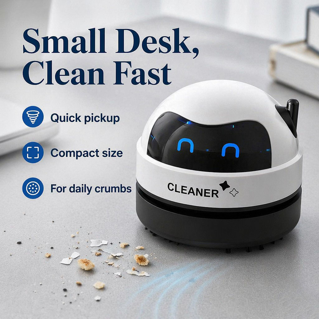 Миниатюрный настольный пылесос – обзор и цена Mini Desktop Vacuum Cleaner For Eraser Dust