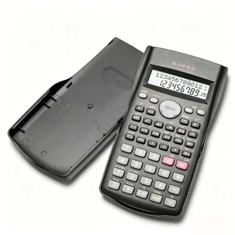Портативный 2-строчный научный – обзор и цена Scientific Calculator For Secondary School