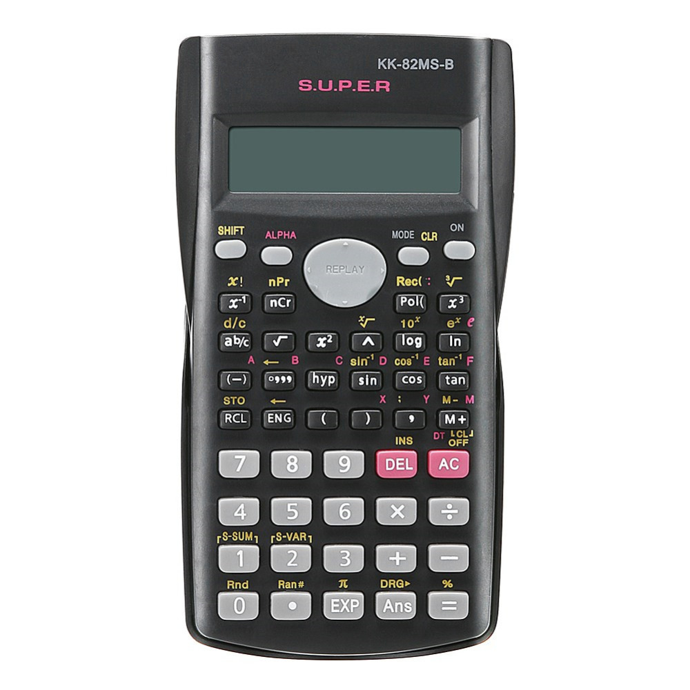 Портативный 2-строчный научный – обзор и цена Scientific Calculator For Secondary School