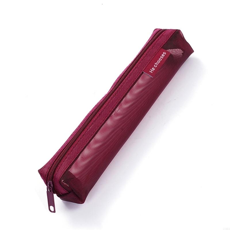 Прозрачный сетчатый пенал CORA – обзор и цена Clear Mesh Pencil Pouch For Exam