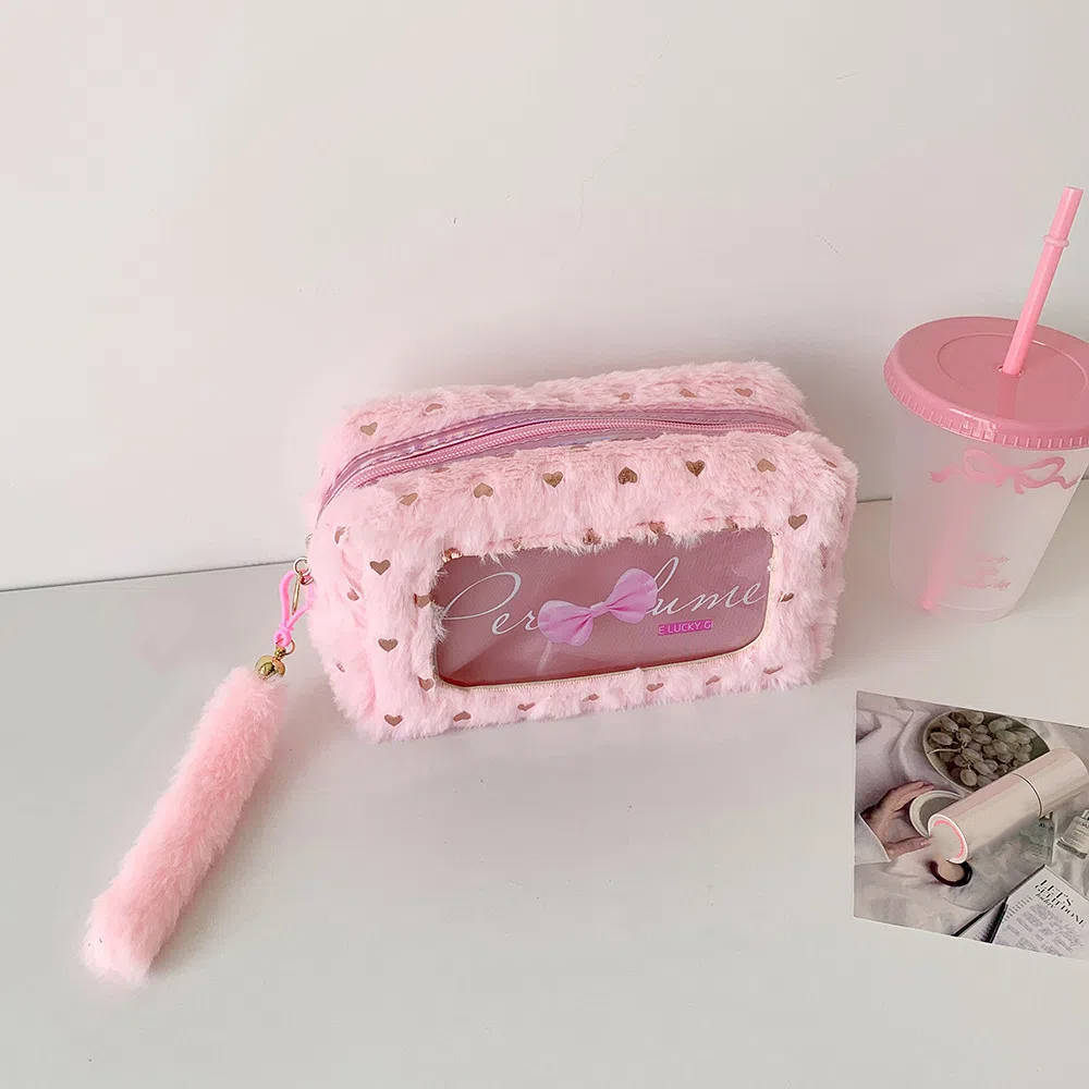 Пенал-косметичка из ПВХ в стил – обзор и цена Aesthetic Large Pencil Case Pouch