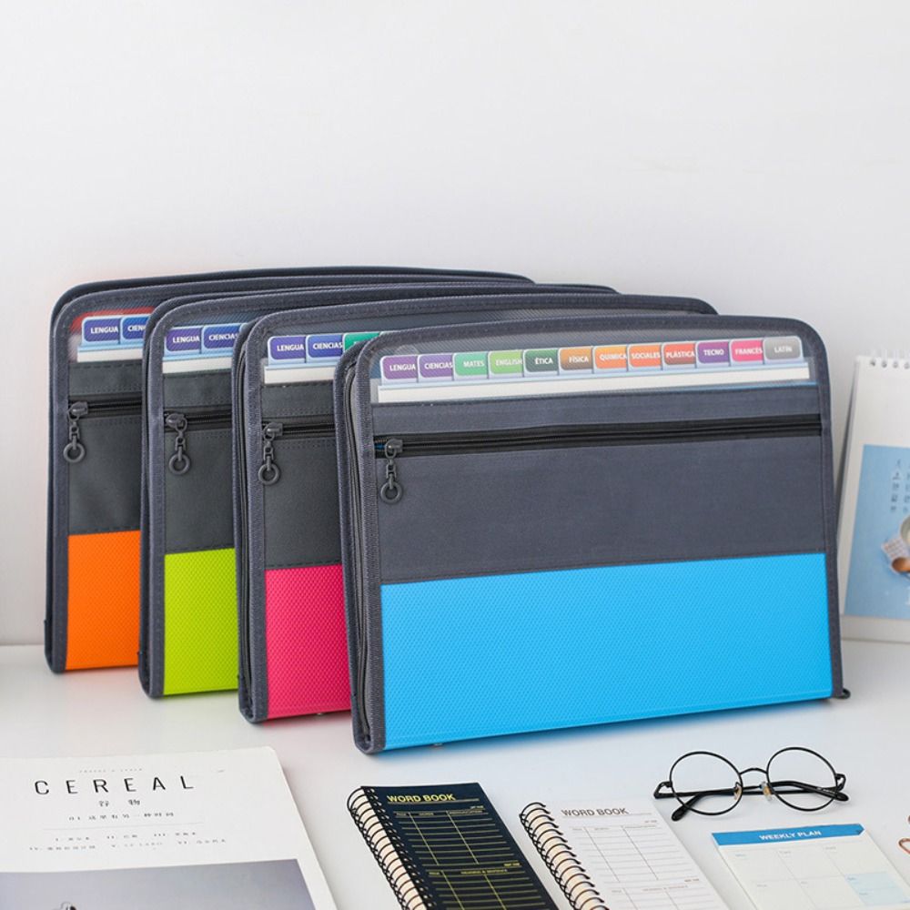 Папка-органайзер для документо – обзор и цена Expandable Accordion File Folder 13 Pockets
