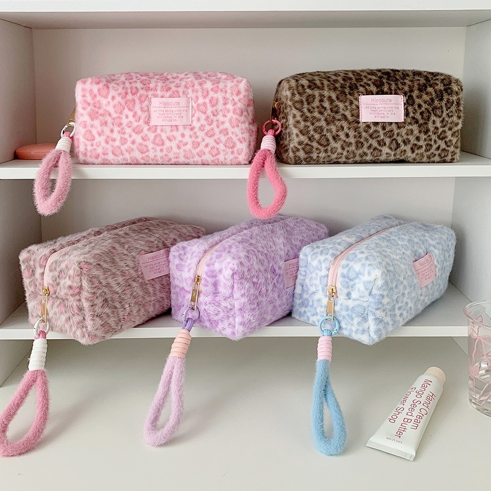 Пенал-косметичка с леопардовым – обзор и цена Aesthetic Large Pencil Case Pouch