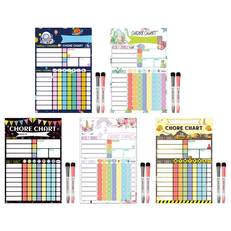 Магнитная таблица работы, ежен – обзор и цена Kids Magnetic Reward Chart Board