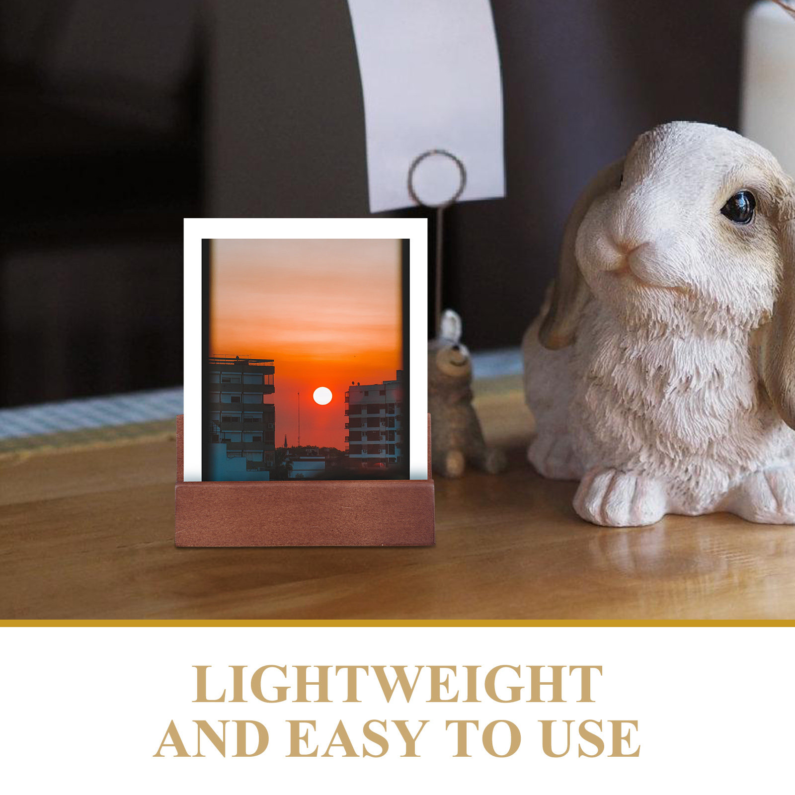 Деревянная подставка с двумя о – обзор и цена Desk Accessories