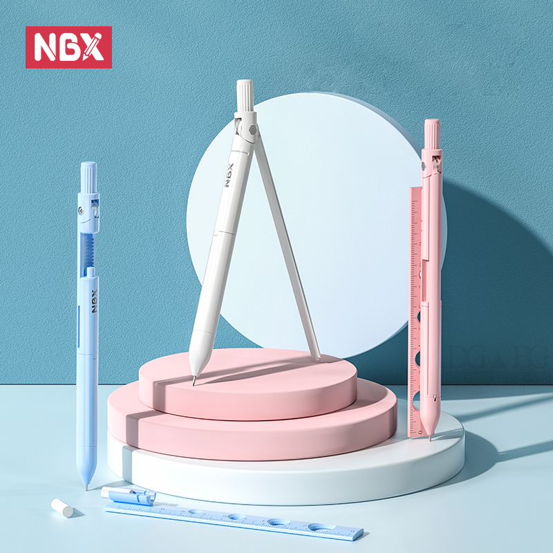 Набор школьных ластиков NBX с  – обзор и цена Math Geometry Set With Compass